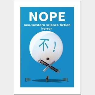 NOPE (2022) movie poster PARODY Posters and Art